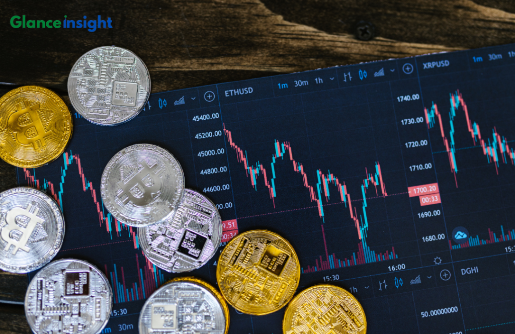 a group of coins on a graph