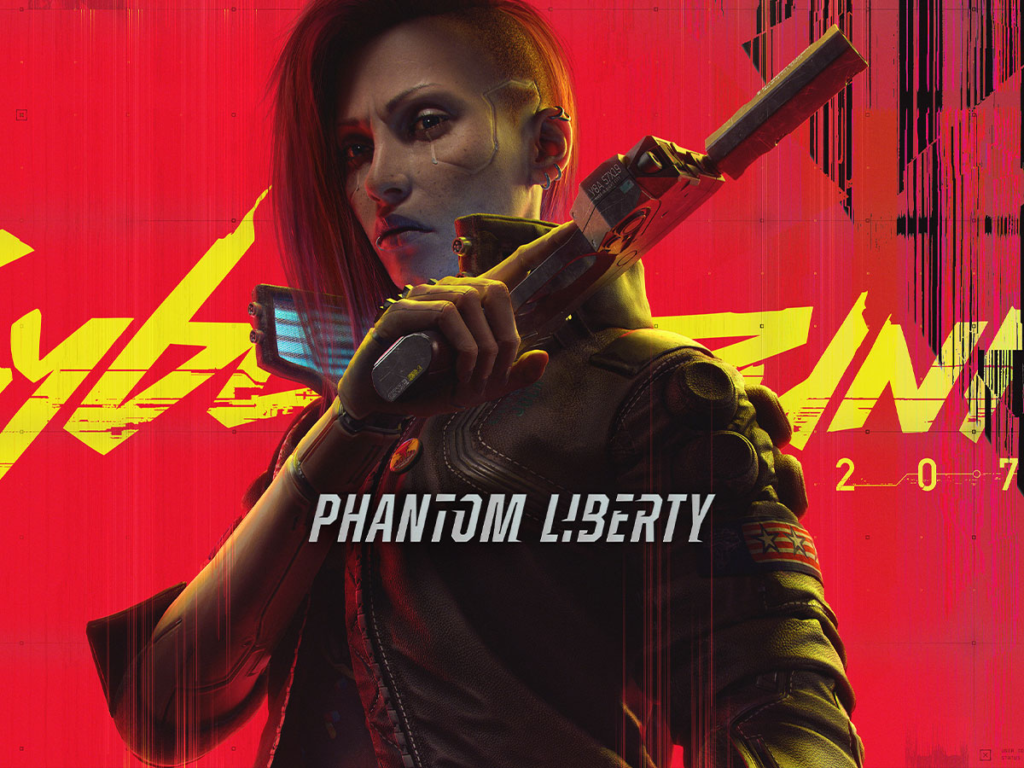 a woman holding a gun,Cyberpunk 2077: Phantom Revival