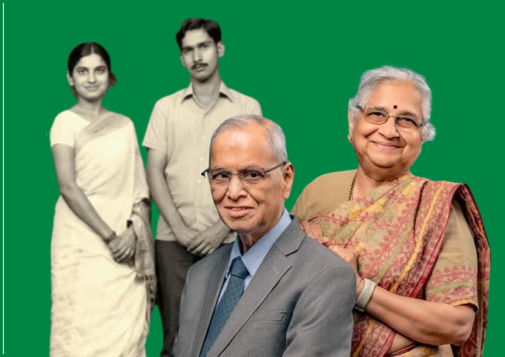 Narayana Murthy and Sudha Murthy: A Journey of Love, Sacrifice, and Success