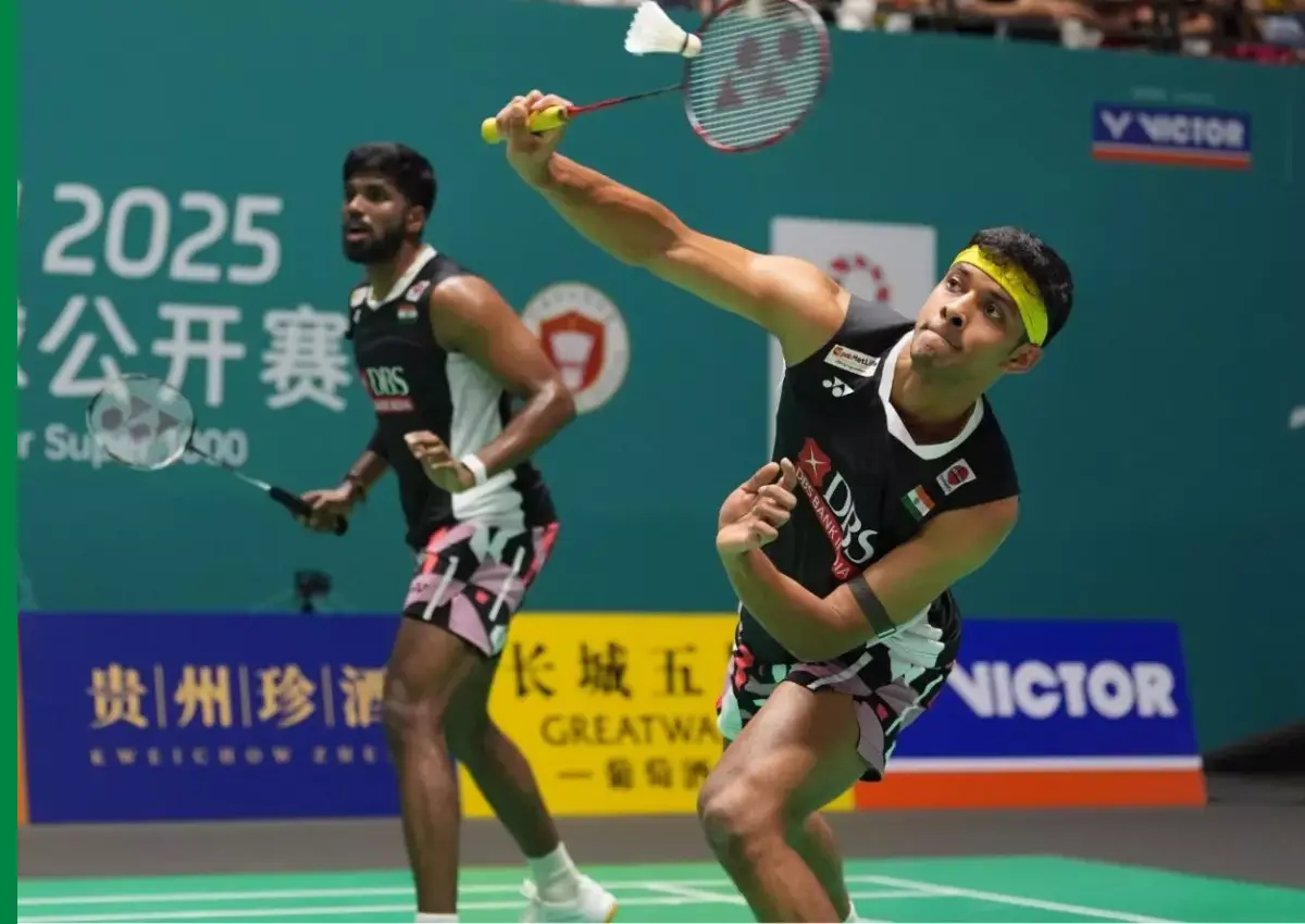 China Open: Satwiksairaj Rankireddy and Chirag Shetty Power Men’s Doubles Into Semifinals as Unnati Hooda’s Fairytale Run Ends-thumnail