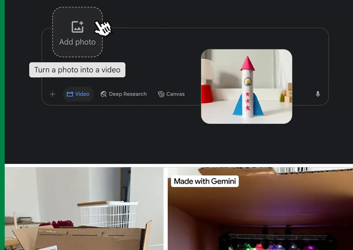 How to generate Video from photo by using Google Gemini-thumnail